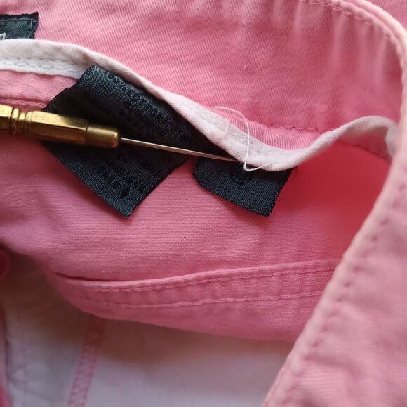 Lizwear Vintage Women's Jeans 10 28x29 1990's Pink High-Waist Pants Relaxed Fit - Picture 4 of 5